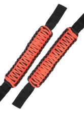 Fishbone Red ParaCord Head Rest Grab Handles Universal                                     - FB55282 - Image 5