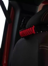 Fishbone Red ParaCord Head Rest Grab Handles Universal                                     - FB55282 - Image 4