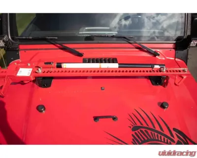 Fishbone Offroad 48"-60" Hi-Lift Jack Hood Mount Jeep TJ Wrangler 1997-2006 - FB21313