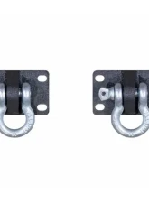 Fishbone Offroad Barracuda D-Ring Mount Set Jeep JK Wrangler | JL Wrangler | JT Gladiator | Rubicon | Unlimited 2007-2022                                     - FB22344 - Image 6