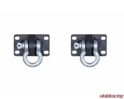 Fishbone Offroad Barracuda D-Ring Mount Set Jeep JK Wrangler | JL Wrangler | JT Gladiator | Rubicon | Unlimited 2007-2022 - FB22344
