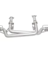 Soul Performance Performance Rear Exhaust System 4" Dual Wall Straight Cut Tips Brushed Chevrolet C8 Corvette Stingray 2020-2024                                     - CHEV.C8.ES.SWT.BR - Image 5