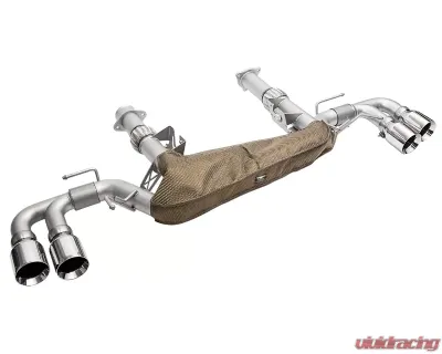 Soul Performance Sport Exhaust Package 4" Dual Wall Straight Cut Tips Signature Satin Chevrolet C8 Corvette Stingray 2020-2024 - CHEV.C8.SPPKG.SWT