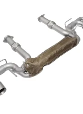 Soul Performance Valved Exhaust System 4" Dual Wall Straight Cut Tips Jet-Hot Ceramic Matte Black Chevrolet C8 Corvette Stingray 2020-2024                                     - CHEV.C8.VES.SWT.MB - Image 3