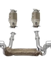 Soul Performance Valved Exhaust Package 4" Dual Wall Straight Cut Tips Brushed Chevrolet C8 Corvette Stingray 2020-2024                                     - CHEV.C8.VPKG.SWT.BR - Image 9
