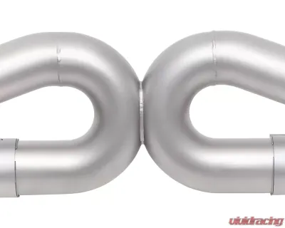 Soul Performance Race Exhaust Non-Resonated Signature Satin Straight Cut Double Wall Tips Porsche 718 GT4 | Spyder | GTS Cayman 2020+ - POR.718GT4.RE.DWST