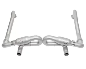 Soul Performance Race Exhaust Resonated Brushed Slash Cut Double Wall Tips Porsche 718 GT4 | Spyder | GTS Cayman 2020+