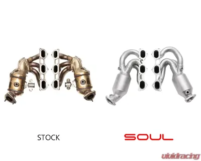 Soul Performance Street Headers Porsche 718 GT4 | Spyder | GTS Cayman 2020+ - POR.718GT4.STH