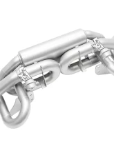 Soul Performance Valved Exhaust System Signature Satin Straight Cut Double Wall Tips Valve Controller Porsche 718 GT4 | Spyder | GTS Cayman 2020+                                     - POR.718GT4.VES.DWST.VC - Image 2