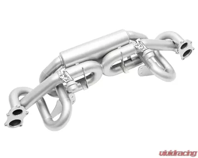 Soul Performance Valved Exhaust System Signature Satin Straight Cut Double Wall Tips Valve Controller Porsche 718 GT4 | Spyder | GTS Cayman 2020+ - POR.718GT4.VES.DWST.VC