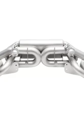 Soul Performance Valved Exhaust System Signature Satin Straight Cut Double Wall Tips Valve Controller Porsche 718 GT4 | Spyder | GTS Cayman 2020+                                     - POR.718GT4.VES.DWST.VC - Image 3