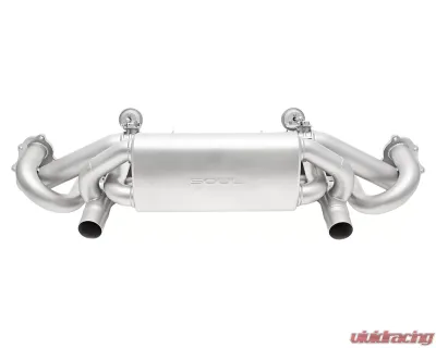 Soul Performance Valved Exhaust System Signature Satin Straight Cut Double Wall Tips Valve Controller Porsche 718 GT4 | Spyder | GTS Cayman 2020+ - POR.718GT4.VES.DWST.VC