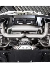 Soul Performance Valved Exhaust System Signature Satin Straight Cut Double Wall Tips Valve Controller Porsche 718 GT4 | Spyder | GTS Cayman 2020+                                     - POR.718GT4.VES.DWST.VC - Image 13