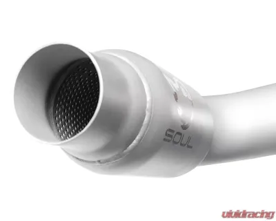 Soul Performance Race Exhaust System Manual Trans Slash Cut Single Wall Tips Signature Satin Porsche 981 Cayman | Boxster 2013-2024 - POR.981M.RER.SLT