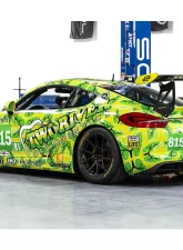 Soul Performance Race Exhaust System Manual Trans Slash Cut Single Wall Tips Signature Satin Porsche 981 Cayman | Boxster 2013-2024                                     - POR.981M.RER.SLT - Image 7