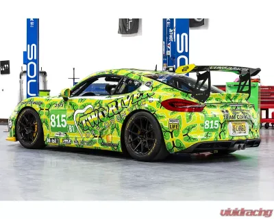 Soul Performance Race Exhaust System Manual Trans Slash Cut Single Wall Tips Signature Satin Porsche 981 Cayman | Boxster 2013-2024 - POR.981M.RER.SLT