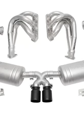 Soul Performance Competition Exhaust Package Black Chrome Tips Porsche 986 Boxster 2000-2004                                     - POR.9862.COPKG.BC - Image 2