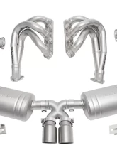 Soul Performance Competition Exhaust Package Black Chrome Tips Porsche 986 Boxster 2000-2004                                     - POR.9862.COPKG.BC - Image 3
