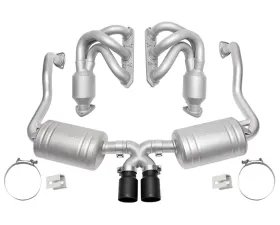 Soul Performance Competition Exhaust Package Black Chrome Tips Porsche 986 Boxster 2000-2004