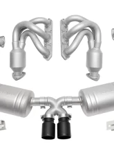 Soul Performance Competition Exhaust Package Black Chrome Tips Porsche 986 Boxster 2000-2004                                     - POR.9862.COPKG.BC - Image 7