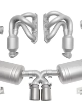 Soul Performance Street Exhaust Package Straight Cut Single Wall Tips Porsche 986 Boxster 2000-2004                                     - POR.9862.STPKG.SWT - Image 2