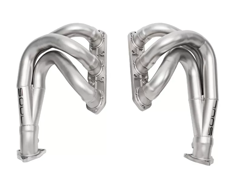 Soul Performance Competition Headers w/ O2 Spacers Pair Porsche 987.1 Cayman | Boxster 2005-2008 - POR.9871.COHO2