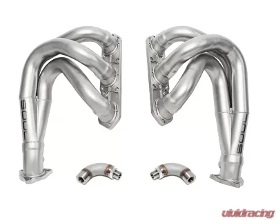 Soul Performance Competition Headers w/ O2 Spacers Pair Porsche 987.1 Cayman | Boxster 2005-2008 - POR.9871.COHO2