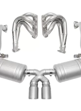 Soul Performance Competition Package Slash Cut Single Wall Tips Titanium Porsche 987.1 Cayman | Boxster 2005-2008                                     - POR.9871.COPKG.SLTT - Image 9