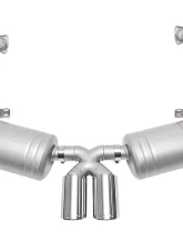 Soul Performance Performance Exhaust System Black Chrome Tips Porsche 987.1 Cayman | Boxster 2005-2008                                     - POR.9871.ESX.BC - Image 3