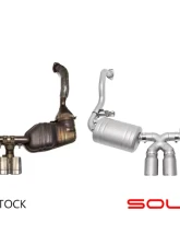 Soul Performance Performance Exhaust System Black Chrome Tips Porsche 987.1 Cayman | Boxster 2005-2008                                     - POR.9871.ESX.BC - Image 10