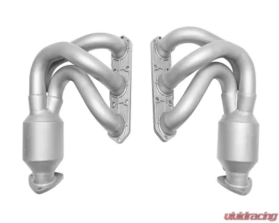 Soul Performance Long Tube Street Headers| HJS 200 cell catalytic converters Porsche 987.1 Cayman | Boxster 2005-2008 - POR.9871.STH