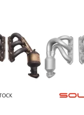 Soul Performance Long Tube Street Headers| HJS 200 cell catalytic converters Porsche 987.1 Cayman | Boxster 2005-2008                                     - POR.9871.STH - Image 8