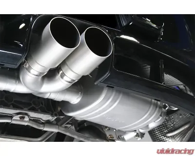 Soul Performance Valved Exhaust System Slash Cut Single Wall Tips Titanium Porsche 987.2 Cayman | Boxster 2009-2012 - POR.9872.VES.SLTT