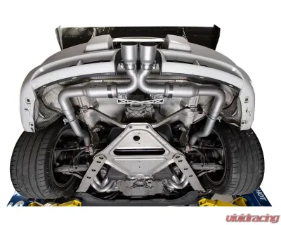 Soul Performance Race Exhaust System PDK Trans Straight Cut Single Wall Tips Signature Satin Porsche 987.2 Cayman | Boxster 2009-2012 - POR.9872P.RER.SWT