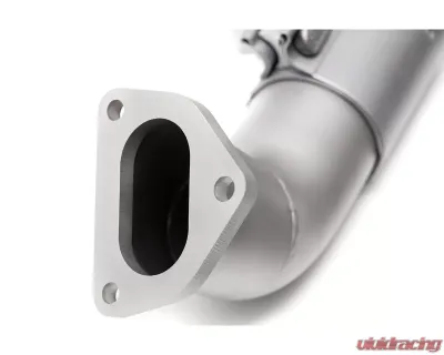Soul Performance Resonated Competition Muffler Bypass Exhaust w/Bischoff Flange OBD2 Brushed Tips Porsche 993 Carrera 1994-1998 - POR.993.B2.MBCBPR.BR