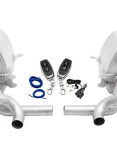 Soul Performance Valved Exhaust For PSE Polished Chrome Tips Porsche 997.1 Carrera 2005-2008                                     - POR.9971PSE.VES.POL - Image 8