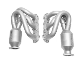 Soul Performance Long Tube Street Headers/HJS HD 200 Cell Cats Porsche 997.2 Carrera 2009-2011