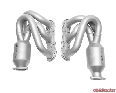 Soul Performance Long Tube Street Headers/HJS HD 200 Cell Cats Porsche 997.2 Carrera 2009-2011 - POR.9972.STH