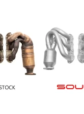 Soul Performance Long Tube Street Headers/HJS HD 200 Cell Cats Porsche 997.2 Carrera 2009-2011                                     - POR.9972.STH - Image 4