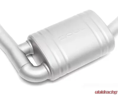 Soul Performance Performance Exhaust System Slash Cut Single Wall Tips Titanium Porsche 981 GT4 | Spyder 2015-2016 - POR.GT4.ESX.SLTT