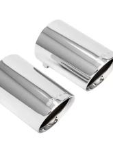 Soul Performance Performance Exhaust System Slash Cut Single Wall Tips Titanium Porsche 981 GT4 | Spyder 2015-2016                                     - POR.GT4.ESX.SLTT - Image 4