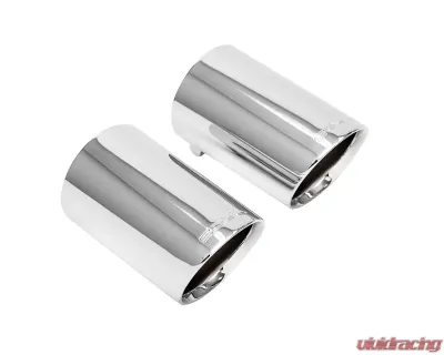 Soul Performance Performance Exhaust System Slash Cut Single Wall Tips Titanium Porsche 981 GT4 | Spyder 2015-2016 - POR.GT4.ESX.SLTT