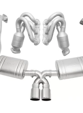 Soul Performance Street Package Straight Cut Single Wall Tips Titanium Porsche 981 GT4 | Spyder 2015-2016                                     - POR.GT4.STPKG.SWTT - Image 8