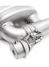 Soul Performance Valved Exhaust System Slash Cut Single Wall Tips Titanium Porsche 981 GT4 | Spyder 2015-2016                                     - POR.GT4.VES.SLTT - Image 2