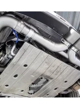 Soul Performance Center Muffler Bypass Exhaust w/ 4 inch Straight Cut Single Wall Satin Black Tip Porsche 991 GT3/GT3 RS | 911R 2014+                                     - POR.991GT3.CMB.SWTB - Image 4