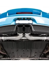 Soul Performance Center Muffler Bypass Exhaust w/ 4 inch Straight Cut Single Wall Satin Black Tip Porsche 991 GT3/GT3 RS | 911R 2014+                                     - POR.991GT3.CMB.SWTB - Image 6