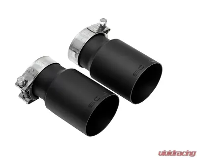 Soul Performance Center Muffler Bypass Exhaust w/ 4 inch Straight Cut Single Wall Satin Black Tip Porsche 991 GT3/GT3 RS | 911R 2014+ - POR.991GT3.CMB.SWTB