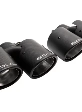 Soul Performance Bolt On Exhaust Tips Porsche 991.1 Carrera Base w/o PSE 2012-2016                                     - POR.991B.CFT - Image 5