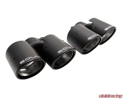 Soul Performance Bolt On Exhaust Tips Porsche 991.1 Carrera Base w/o PSE 2012-2016 - POR.991B.CFT