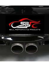 Soul Performance Competition Package - Black Chrome Tips Porsche 987.2 Cayman |  Boxster 2009-2012                                     - POR.9872.COPKG.BC - Image 4